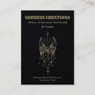 Carte De Visite Fournitures de sorcellerie de kits de sorts