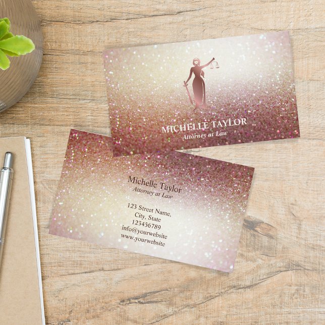 Carte De Visite Fournitures du cabinet d'avocat moderne (Créateur téléchargé)