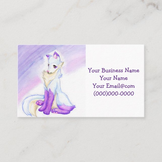 Carte De Visite Fox (Devant)