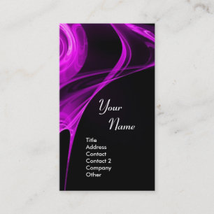 Carte De Visite FRACTAL ROSE 3 clair violet