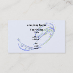 Carte De Visite Fractale - Dauphin