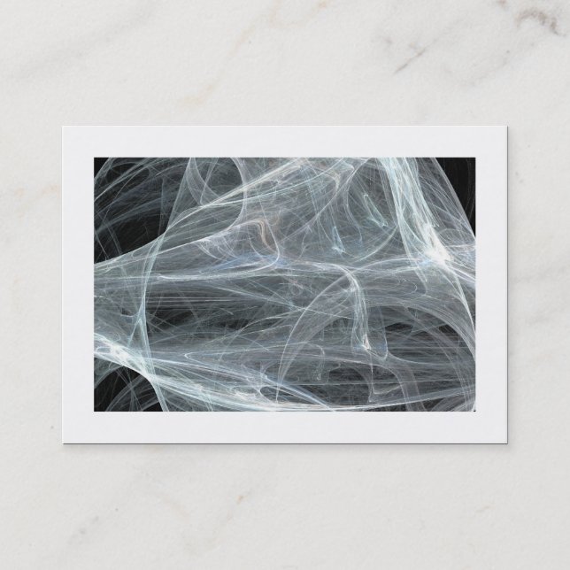 Carte De Visite Fractale flamme 04 (bordé) (Devant)