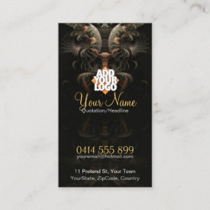Carte de visite fractale Magic Shell
