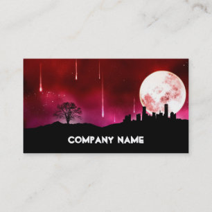 Carte de visite frais de lune