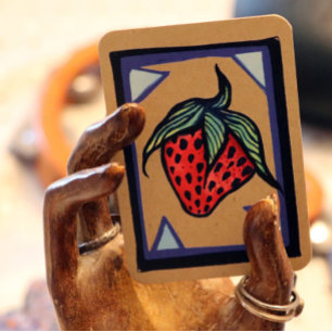 Carte De Visite Fraise