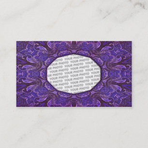 Carte De Visite Frame ART - hibou celtique