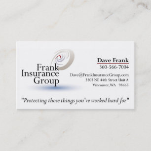 Carte De Visite FrankInsuranceGroup 2