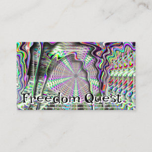 Carte De Visite Freedom Quest ( vous pouvez changer les mots )
