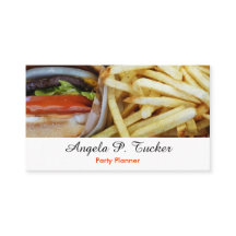 Fritures des hamburgers n