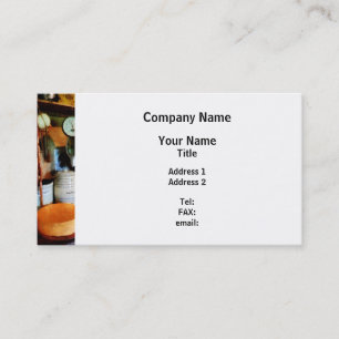 Carte De Visite Fromage, Saucisse et Balance