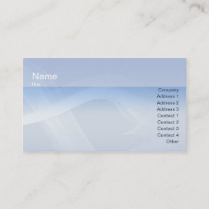 Carte De Visite Fumée - affaires