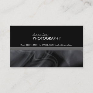 Carte de visite fumeux élégant