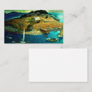 Carte De Visite Funérailles de l'île, 1939 par Newell Convers Wy