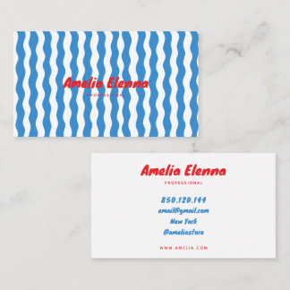 carte de visite funky soft