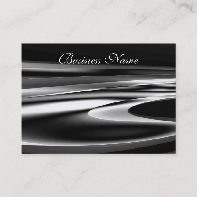 Carte de visite fusion argent (Devant)