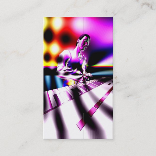 Carte De Visite FX sain - musicien (Devant)