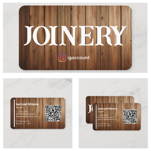 Carte De Visite Gabarits de menuiserie pour professionnels de la m