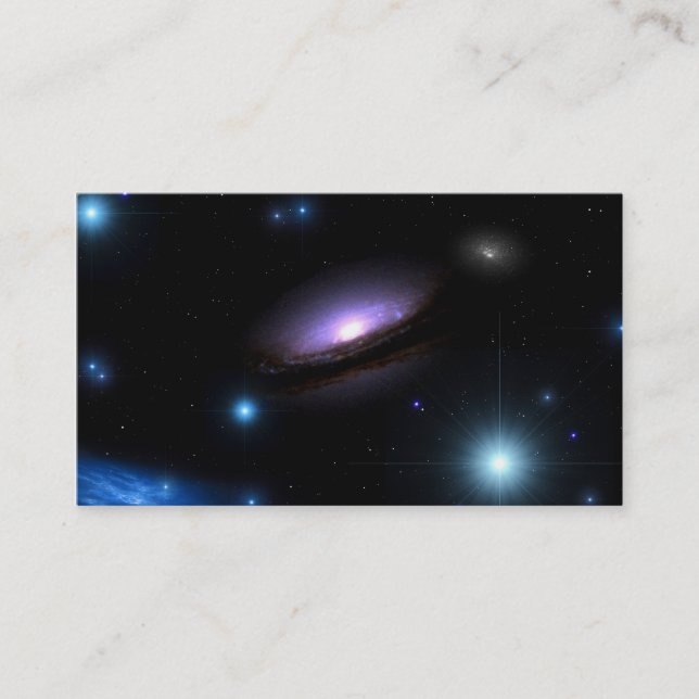 Carte De Visite Galaxie NGC 4526 - (Devant)
