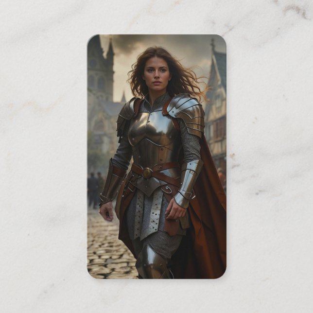 Carte De Visite Galeena, Défenseur du Peuple Signet (Devant)