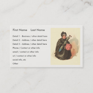 Carte De Visite Gamp de produits laitiers par Kyd - Martin Chuzzle