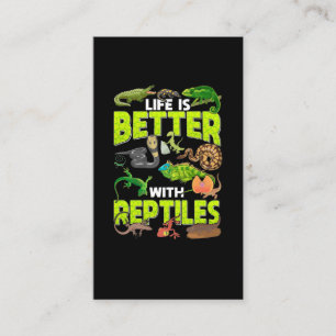 Carte De Visite Garçons Filles Reptiles Lizard Gecko Dragon Port