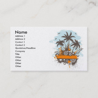 Carte De Visite Garcya.us_blog_001, Nom, Adresse 1, Adresse 2,...