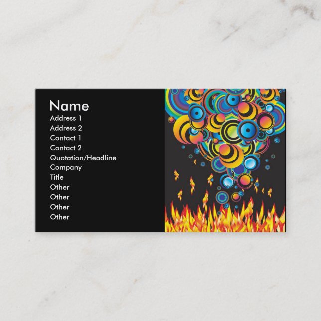 Carte De Visite Garcya.us_blog_17647786, Nom, Adresse 1, Addre... (Devant)