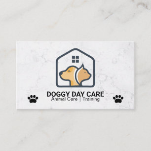 Carte De Visite Garde de chien Services pour animaux Magasin p