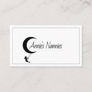 Carte De Visite Garde d'enfants Nannies Garde d'enfants Société de