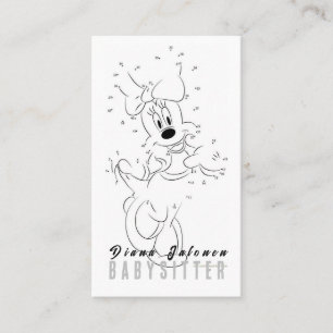 Carte De Visite Garde d'enfants Nounou Baby-sitter Coloré Funky Co