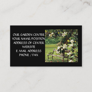 CARTE DE VISITE GARDEN CENTRE