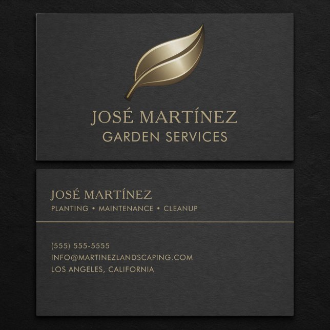 Carte De Visite Garden Services Professional (Créateur téléchargé)