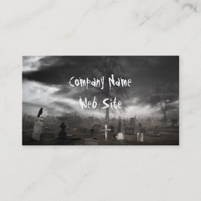 Carte De Visite Garder tout Goth (Devant)