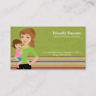 Carte De Visite Garderie
