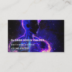 Carte De Visite Gardien de Lumière   Figure d'Énergie