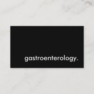 Carte De Visite gastroentérologie.