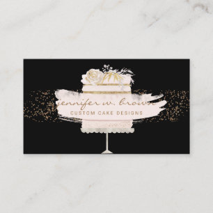 Carte De Visite Gâteau sur mesure pour la fête de mariage