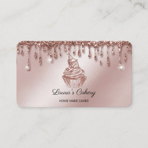 Carte De Visite Gâteaux et sucreries Cupcake Boulangerie à la tire