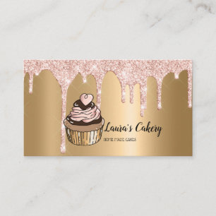 Carte De Visite Gâteaux et sucreries Cupcake Boulangerie à la tire