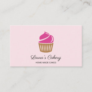 Carte De Visite Gâteaux & sucreries Cupcake Accueil Boulangerie Mi