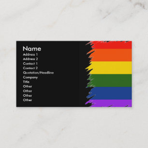 Carte De Visite Gay pride