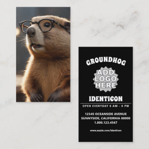 Carte De Visite geek de marmotte