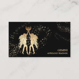 Carte De Visite *~* GEMINI :  Astrologie Zodiaque Lune Twin