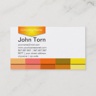 Carte De Visite Gemmes jaunes