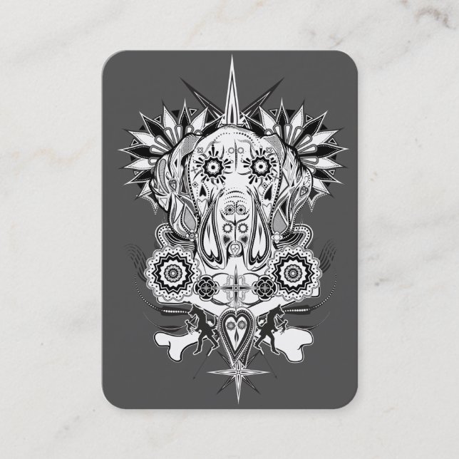 Carte De Visite Génial Dane (Devant)