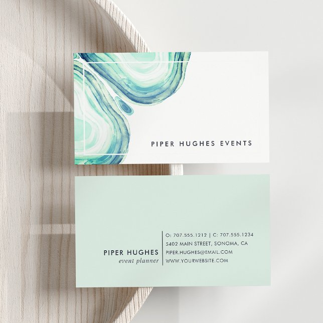 Carte De Visite Géode Seaglass (Créateur téléchargé)