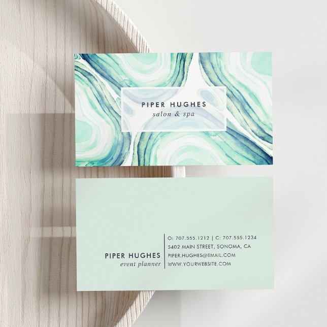 Carte De Visite Géode Seaglass (Créateur téléchargé)