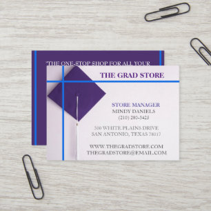 Carte De Visite Gestionnaire de magasin/Détaillant/Plafond de grad