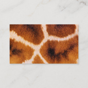 CARTE DE VISITE GIRAFFES