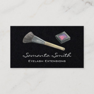 Carte De Visite Glam Beauty Maquillage Artiste Eyelashes & Lips En